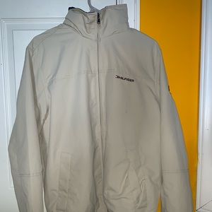 Vintage Tommy Hilfiger tan jacket.